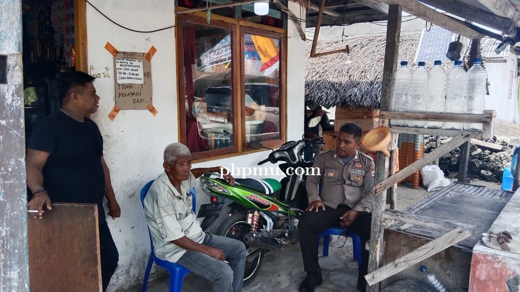 Wujudkan Situasi Keamanan yang Kondusif, Bhabinkamtibmas Gelar Kegiatan Sambang Desa