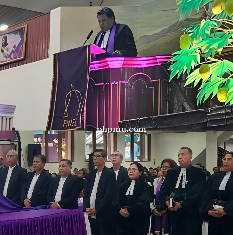 PENUTUPAN SIDANG KE-56 KLASIS PULAU AMBON, SEKUM GPM LANTIK MPK PULAU AMBON PERIODE 2025–2030